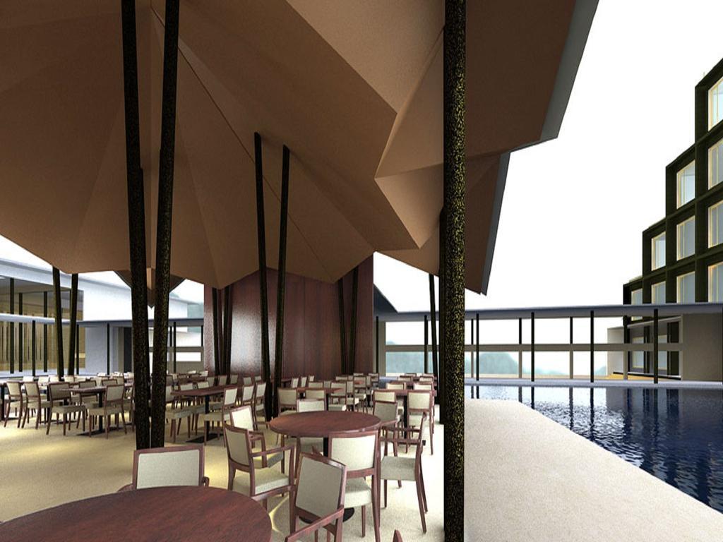 Marasa Sarovar Premiere Tirupati Dış mekan fotoğraf The interior of the restaurant